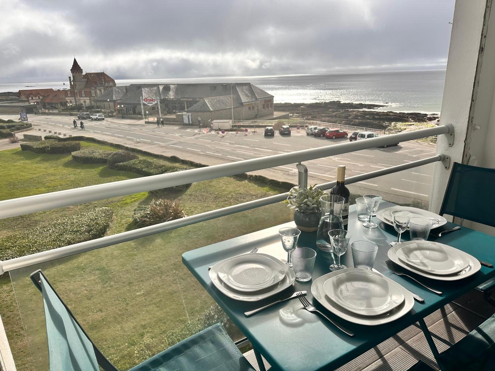Appartement Vue Sur Mer, A Deux Pas De La Plage Port-Haliguen 외부 사진